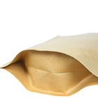Doy Pack ถุงบรรจุภัณฑ์อาหารกระดาษคราฟท์กันน้ำ Stand Up Ziplock Pouch