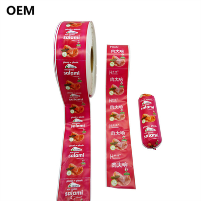 โพลยามิด ซอสเจจ์ คาลิเบอร์ 60 มิลลิเมตร โลโก้ที่กําหนดเอง Flexography การพิมพ์ ซอสเจจ์