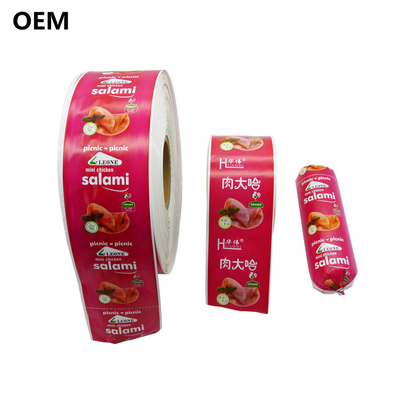 โพลยามิด ซอสเจจ์ คาลิเบอร์ 60 มิลลิเมตร โลโก้ที่กําหนดเอง Flexography การพิมพ์ ซอสเจจ์
