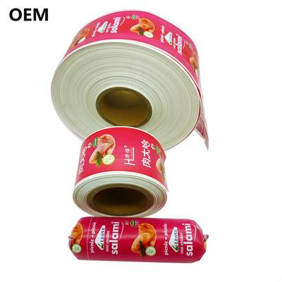 โพลยามิด ซอสเจจ์ คาลิเบอร์ 60 มิลลิเมตร โลโก้ที่กําหนดเอง Flexography การพิมพ์ ซอสเจจ์