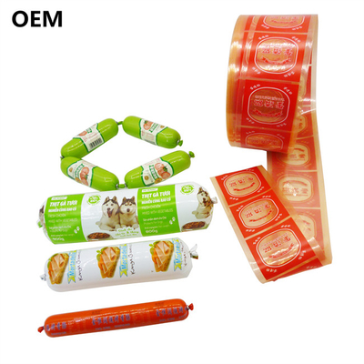 การพิมพ์ Flexography สีที่หดตัวสูง กล่องซอสเจสไนลอน สําหรับซอสเจสที่ทําในบ้าน