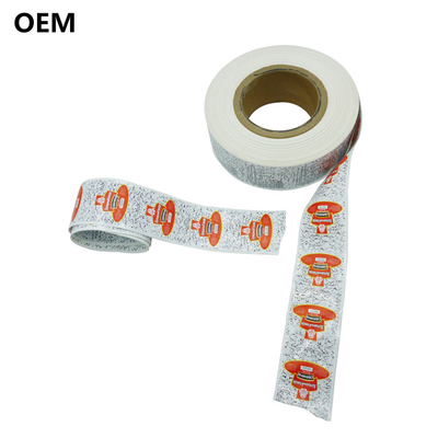 สีขาว Flexography พิมพ์พลาสติก Sausage Casings สําหรับ Sausages