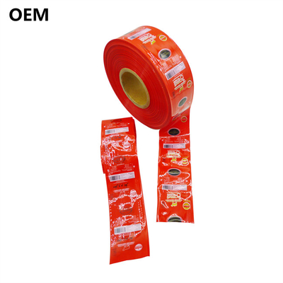 การพิมพ์ Flexography สีที่หดตัวสูง กล่องซอสเจสไนลอน สําหรับซอสเจสที่ทําในบ้าน
