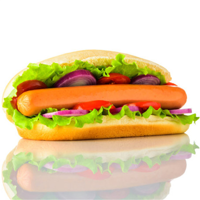 เร็วปลิวออก Hotdog การใช้งานสูบเซลลูโลสซอสเกจ