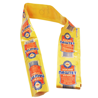 Polyamide Sausage Casing Free Sample High Barrier Cutoms Flexography การพิมพ์โลโก้ การพิมพ์ซอสเจส