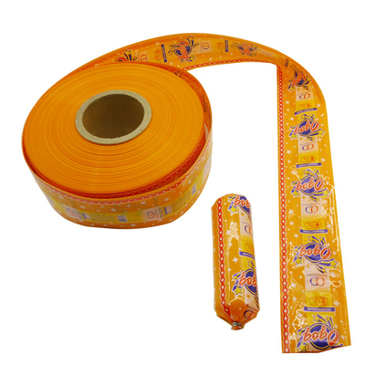 ตัวอย่างฟรี ขายส่งปลีก Easy Peel Off 90 มม ส้ม Flexography การพิมพ์ พลาสติก