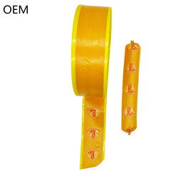 ตัวอย่างฟรี ขายส่งปลีก Easy Peel Off 90 มม ส้ม Flexography การพิมพ์ พลาสติก