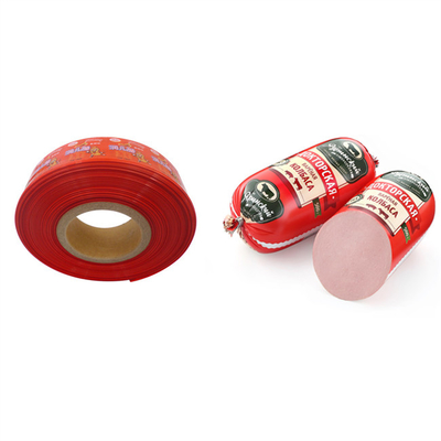 ตัวอย่างฟรี Wholesale Custom Flexography Printing High Barrier Sausage Casings สําหรับส้วมเนื้อ
