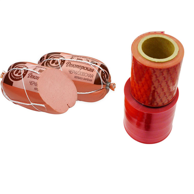 ชั้นอ่อน Co Extrusion พลาสติก Sausage Casings โลโก้ที่กําหนดเอง พิมพ์ Pa สําหรับ Longganisa