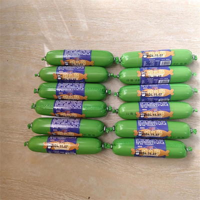 PVDC ปลอกพลาสติกกั้นสูงแบบกำหนดเองส่วนบุคคลสำหรับไส้กรอก