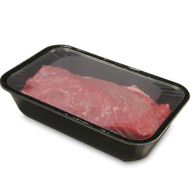 FDA ISO PP EVOH ถาดอาหารแบบใช้แล้วทิ้ง 184mm 224mm Plastic Catering Trays