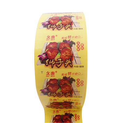 ปลอกไส้กรอกพลาสติกรมควันกว้าง 90 มม. 8% -20% การหดตัว