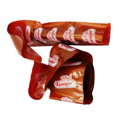 Soft Temper ปลอกไส้กรอกพลาสติก High Barrier แบบกำหนดเองที่พิมพ์ได้