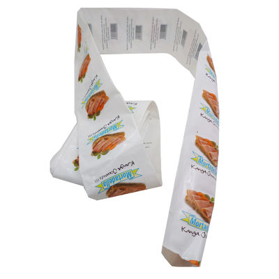 Co Extruded Plastic Sausage Casings Soft Temper สำหรับไส้กรอกปลา
