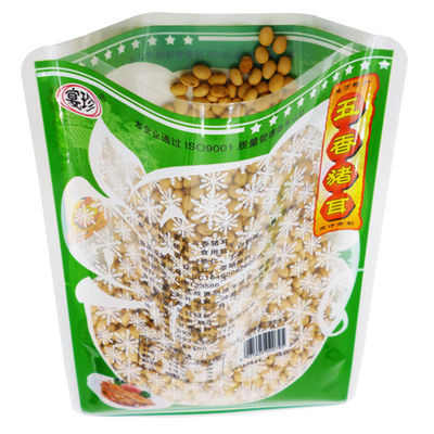 Kingred 50-160 Micron Stand Up Pouches บรรจุภัณฑ์อาหารถุงปิดผนึกด้วยความร้อน 250g
