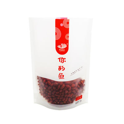 Kingred ย่อยสลายได้ยืนขึ้นกระเป๋าล้างหน้าต่างชากาแฟถุงบรรจุภัณฑ์ขนม