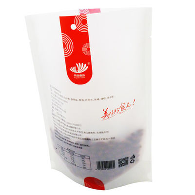 Kingred ย่อยสลายได้ยืนขึ้นกระเป๋าล้างหน้าต่างชากาแฟถุงบรรจุภัณฑ์ขนม