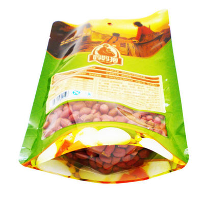 การพิมพ์แผ่นแม่พิมพ์วัสดุบรรจุภัณฑ์อาหาร 250g Stand Up Pouch 24cm * 17cm