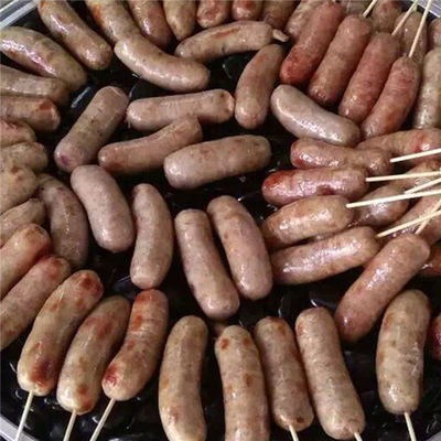 FDA and HALAL Certified Collagen Casings with 15meter/strand Length and Superior Smoke Permeability for Smoked Sausages