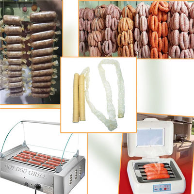 Wholesale 24mm Food Grade Uniform Size Edible Collagen Casing For Sausages 