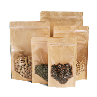 ถุงบรรจุภัณฑ์อาหารผนึก Ziplock กันความชื้น Stand Up Pouch