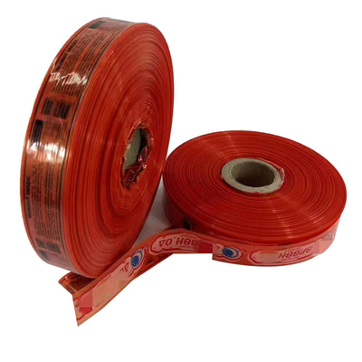 ฮาลาลได้รับการรับรอง Custom Logo Flexography Printing Sausage Casing สําหรับมอร์ตาเดลล่า