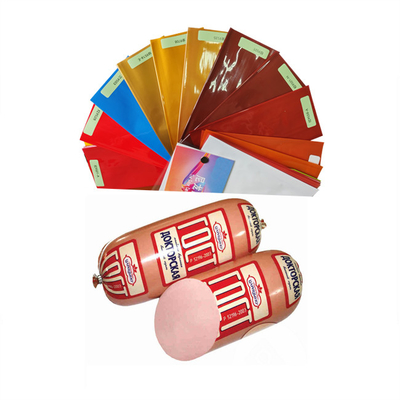 ตัวอย่างฟรี Wholesale Custom Flexography Printing High Barrier Sausage Casings สําหรับส้วมเนื้อ