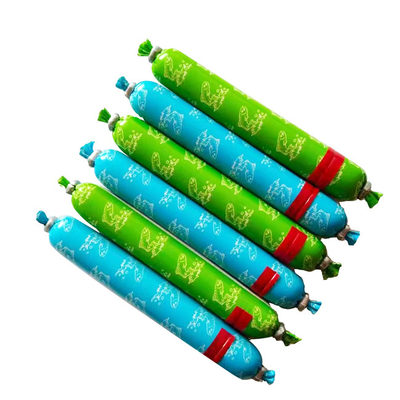 ปลอก PVDC พิมพ์สีสันสดใสที่แตกต่างกันสำหรับไส้กรอก