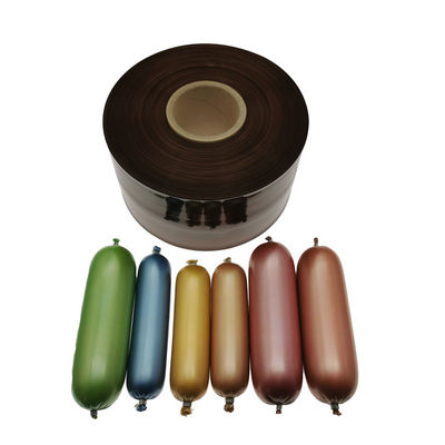 HALAL Food Grade โลโก้ที่กําหนดเอง พิมพ์ ไนลอน ซอสเซจ์ 20-100 มิลลิเมตร
