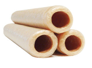 FDA ISO 15mm Snack Stick Collagen Sausage Casings สําหรับซอสเกจที่สูบ